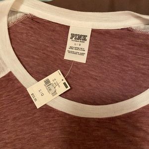 Pink t-shirt long sleeve